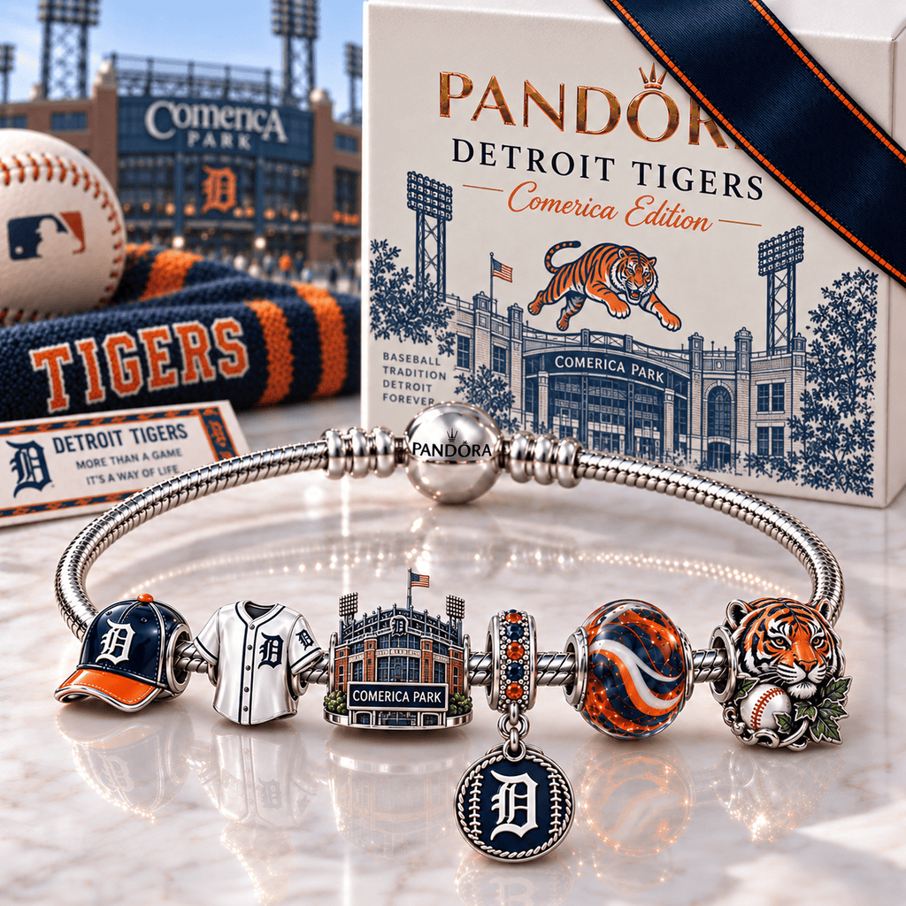 DTTG Silver Charm Bracelet Set NHVH
