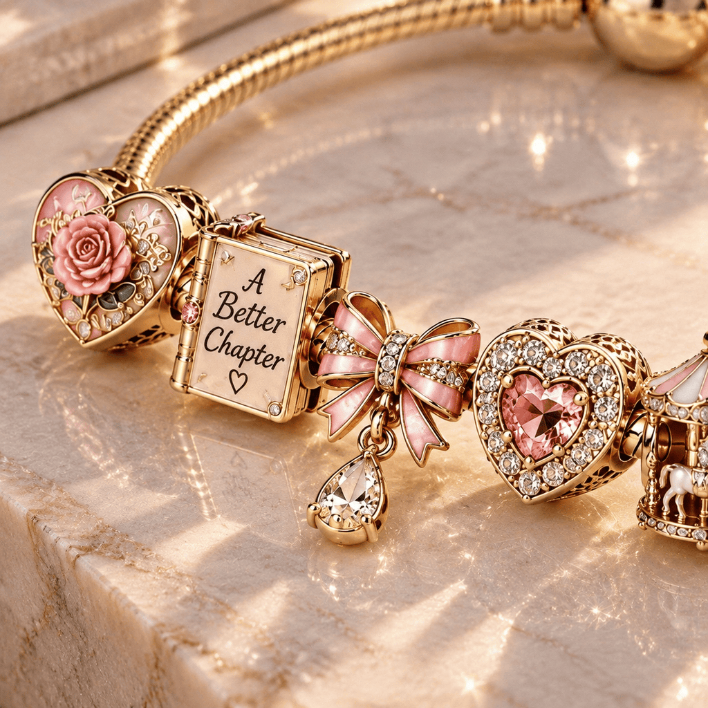 RMTVT Gold Charm Bracelet Set TTN