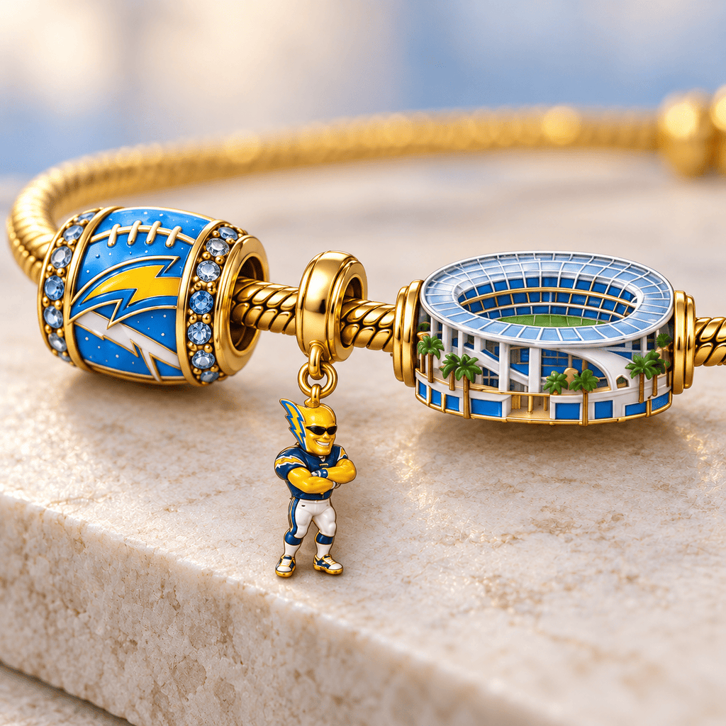LAC Gold Charm Bracelet Set HQH