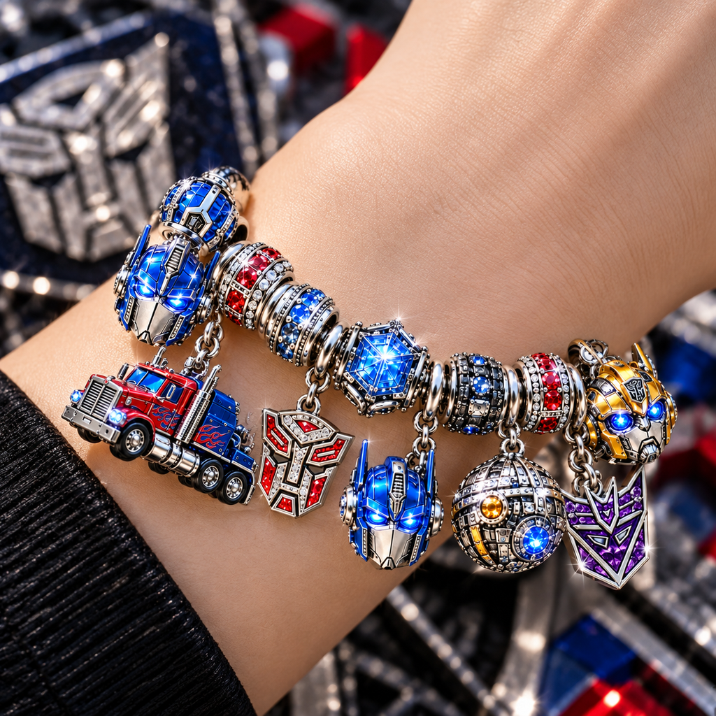 TFR Silver Charm Bracelet Set NTTB