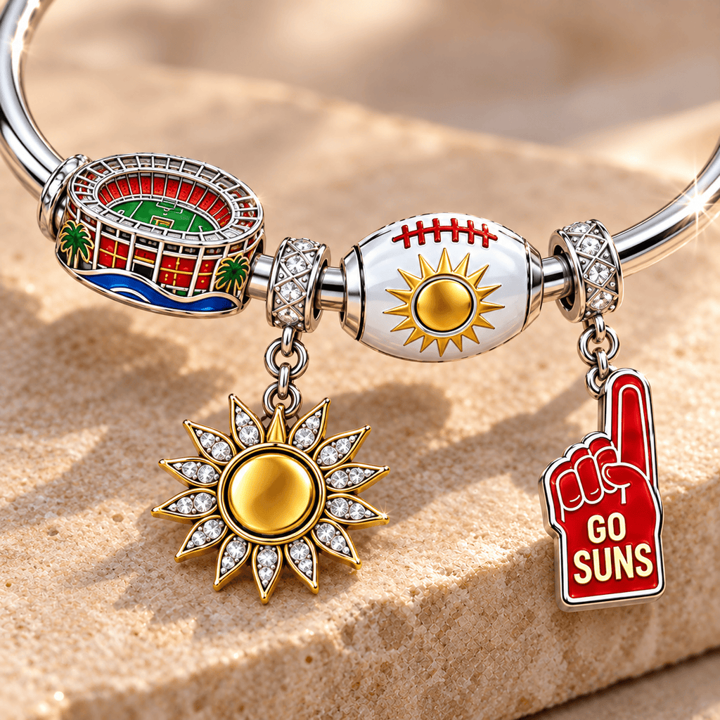GCS Silver Charm Bracelet Set TMH