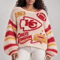 KCC Women’s Open-Knit Sweater NTKO