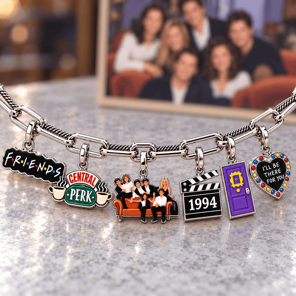 FRS Silver Charm Bracelet Set NTVA