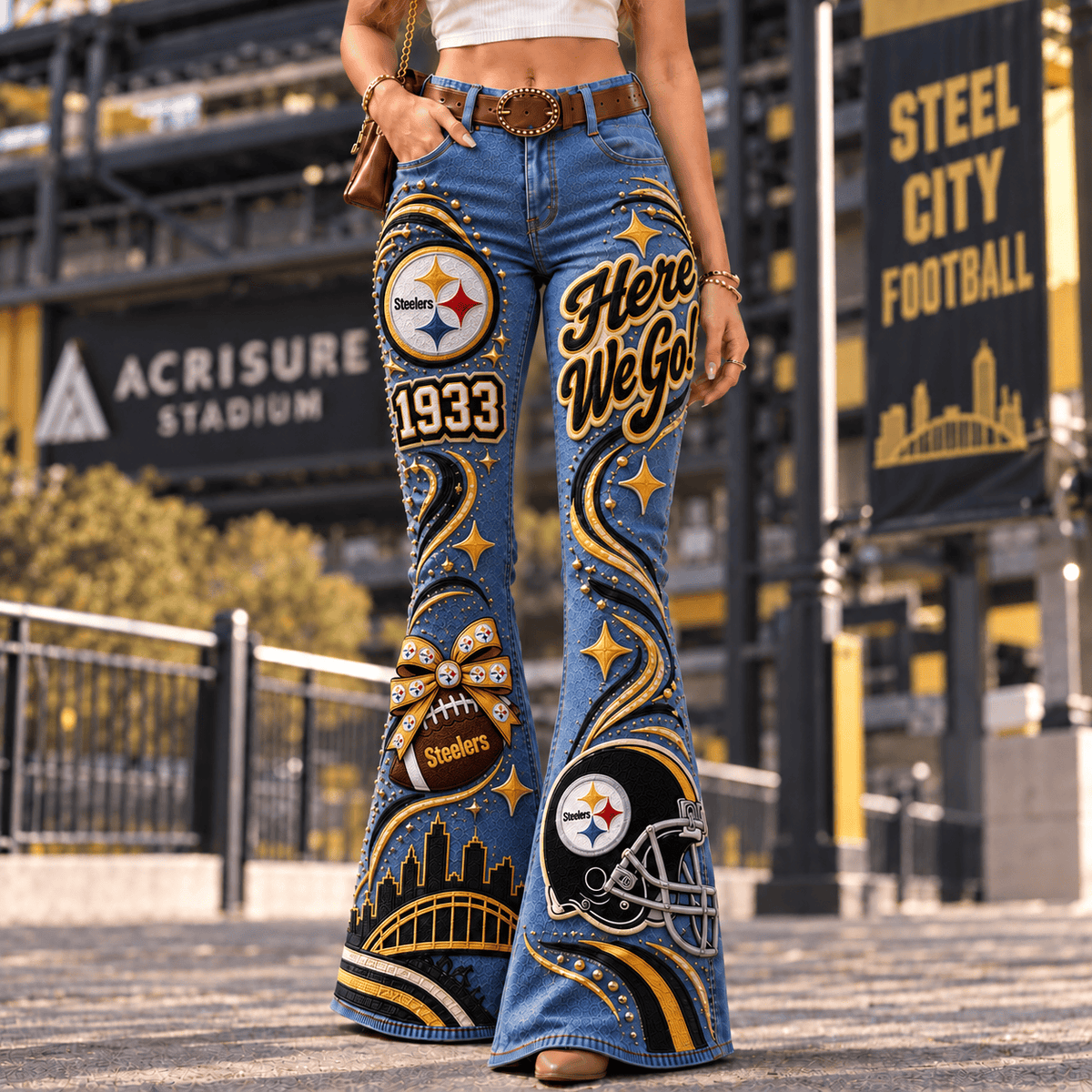 Premium PBS Flared Jeans PVNA