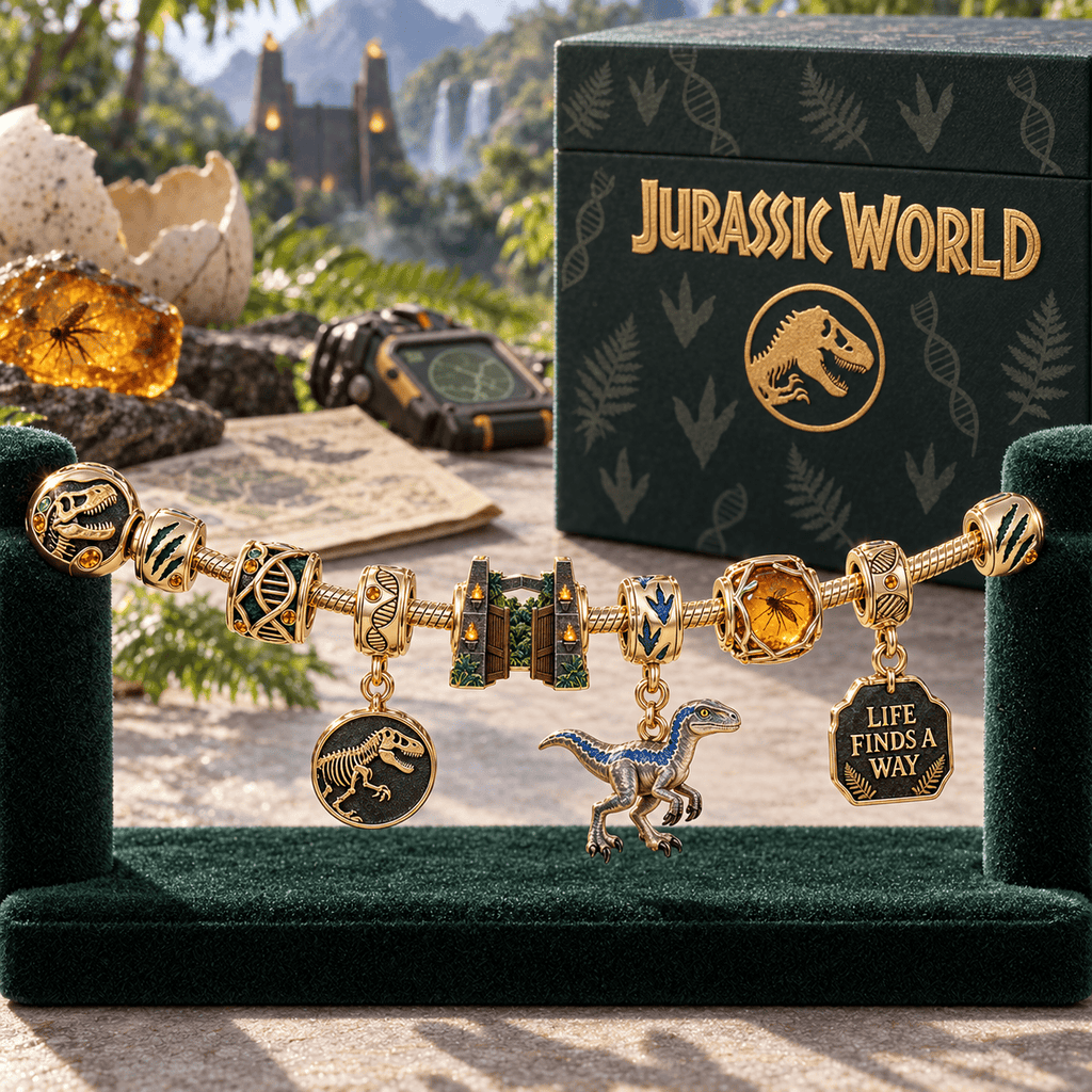 JRSW Gold Charm Bracelet Set HQH