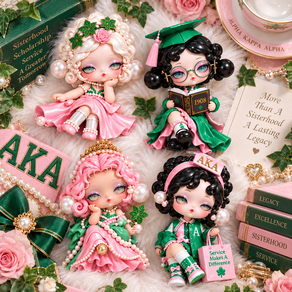 AKA Premium Mini Collectible Character Set NTNA