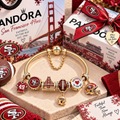 SF49 Gold Charm Bracelet Set TTN