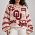 OSN Women’s Open-Knit Sweater HTTT