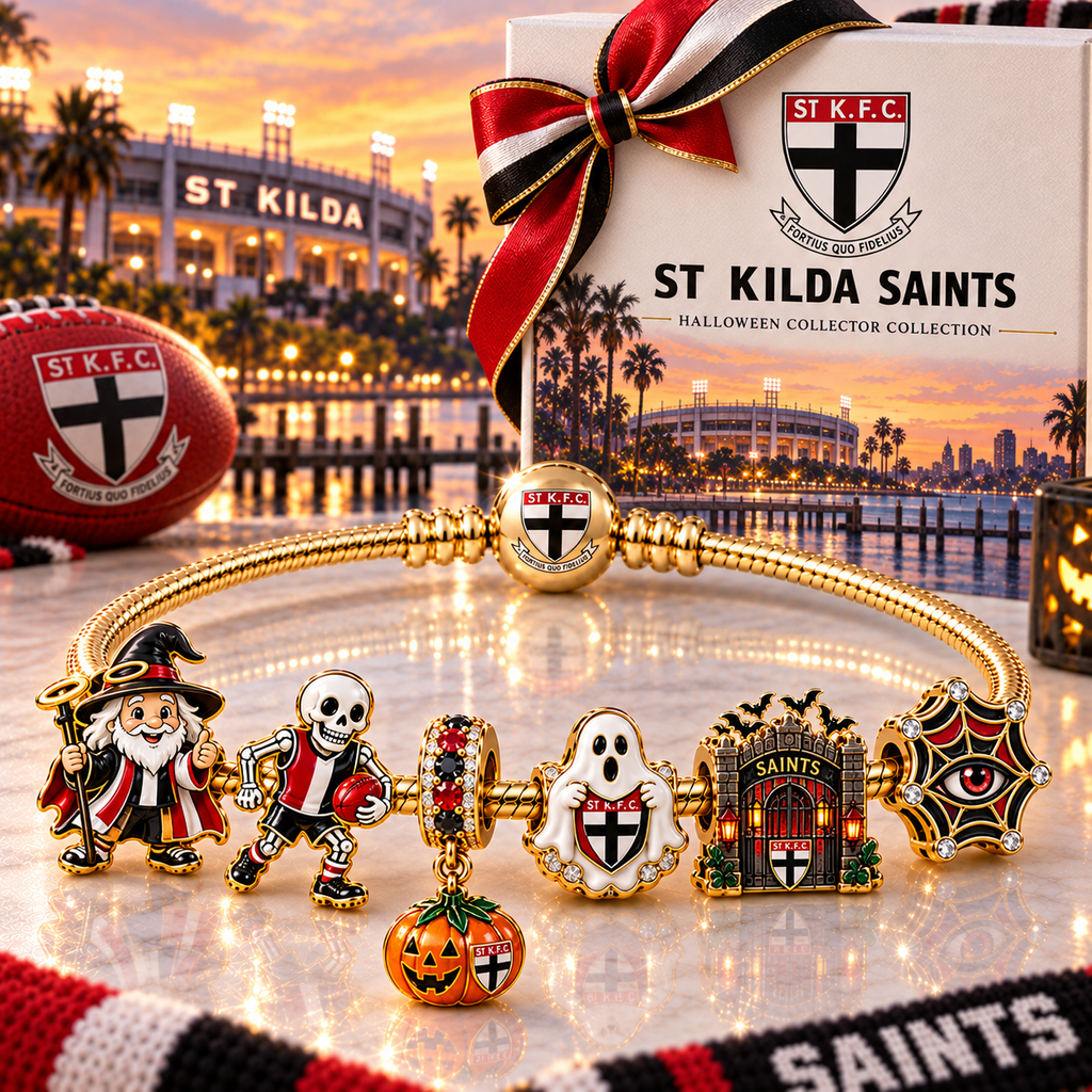 SKD Gold Charm Bracelet Set NHVH