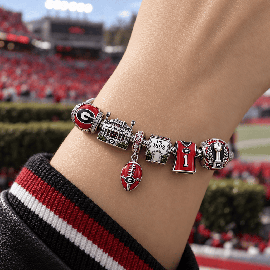 GGBD Silver Charm Bracelet Set PTT